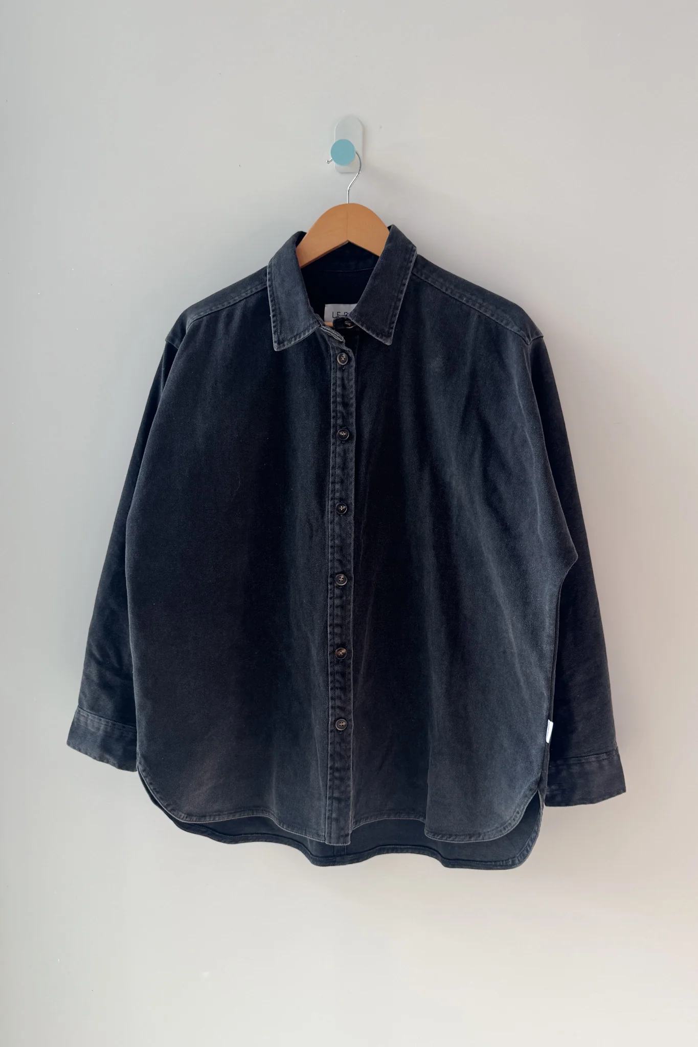 Theo Jacket - Black Denim - Image 5