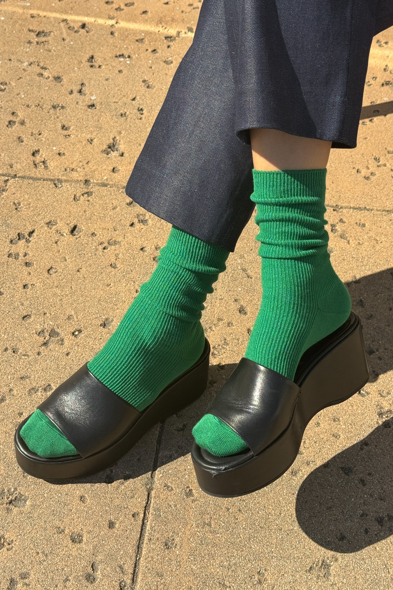 Trouser Socks - Deep Green - Image 3