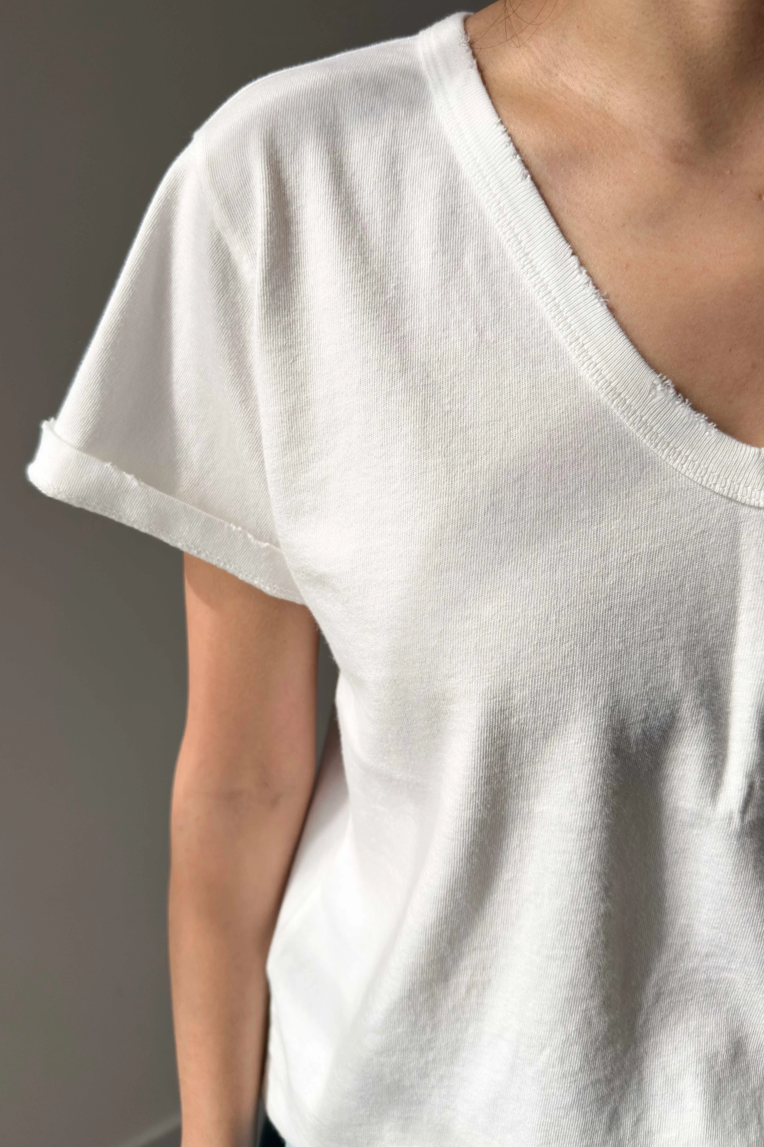 Vintage La Vie Tee (Organic Cotton) - Vintage White - Image 3