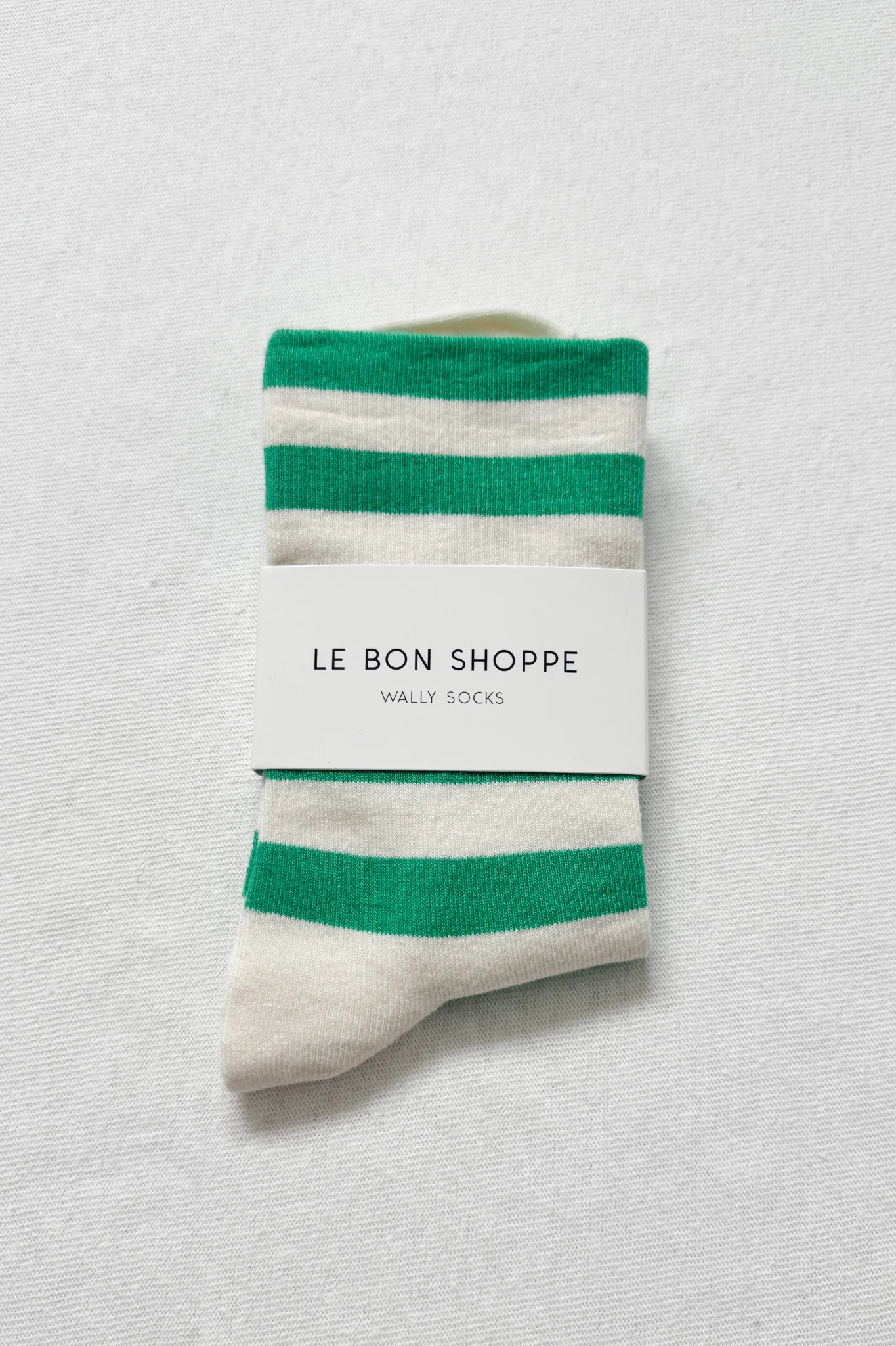 Wide Wally Socks - Wide / Green Stripe - Image 3