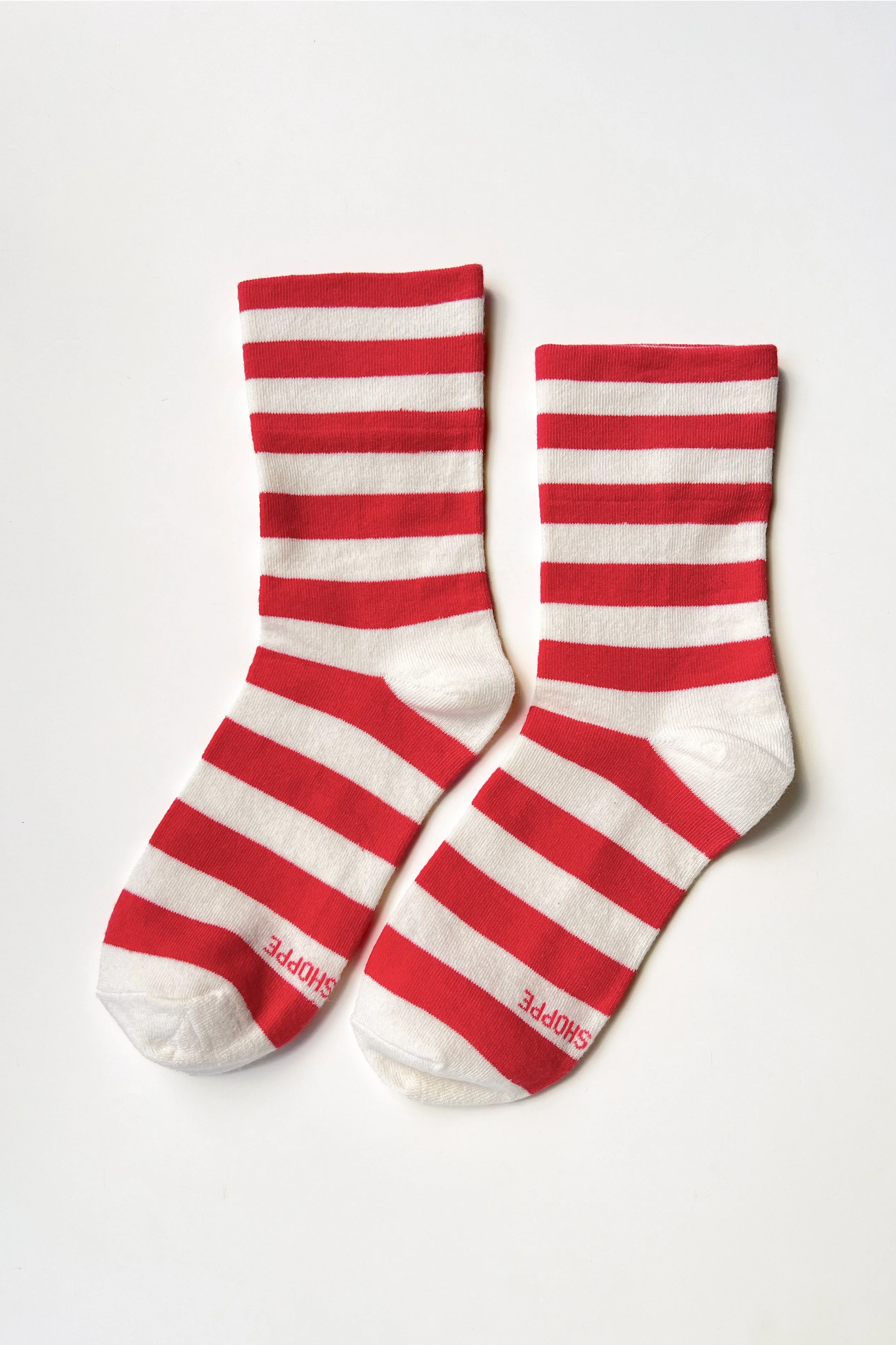 Wide Wally Socks - Wide / Red Stripe - Image 3