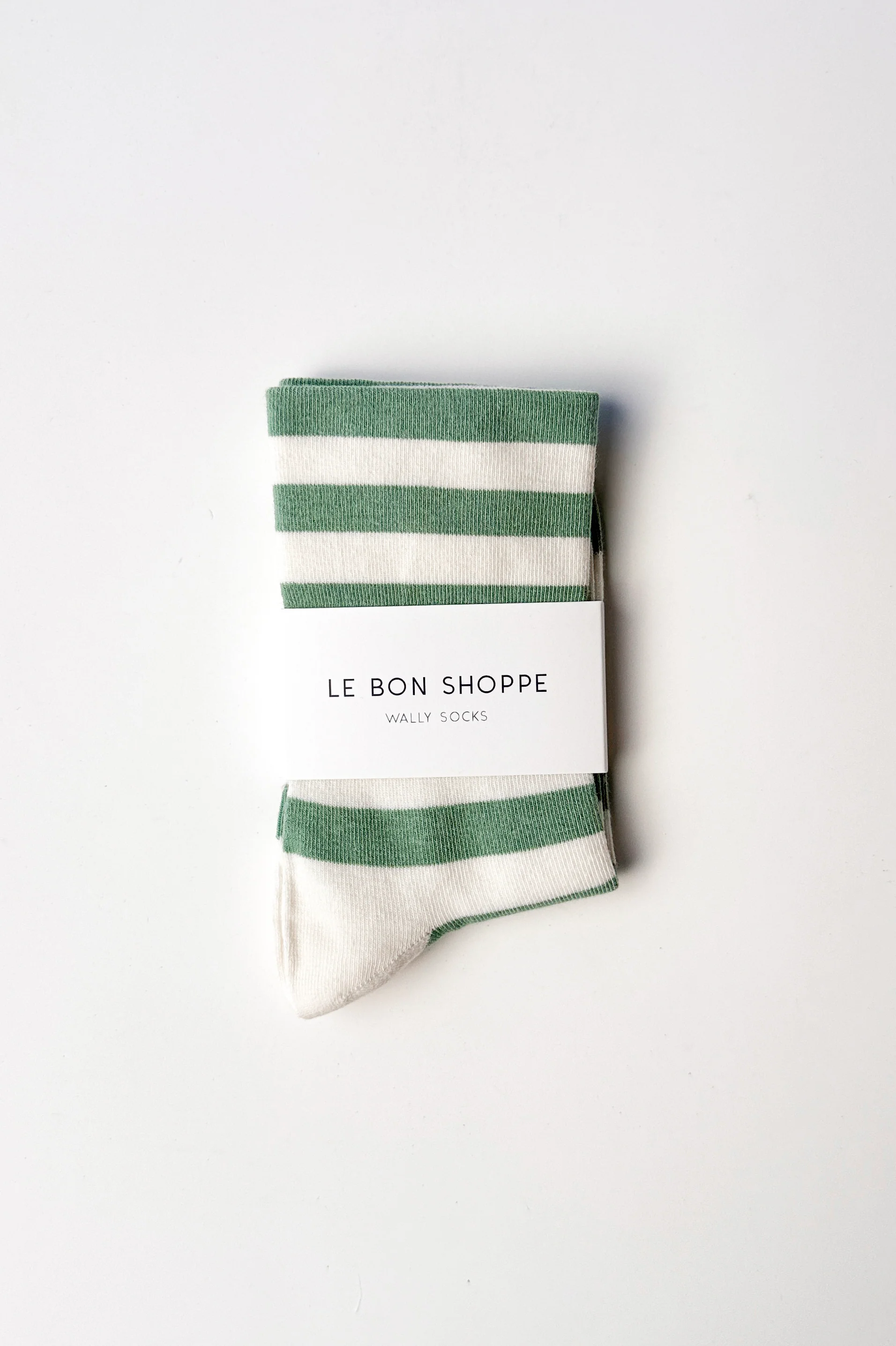 Wide Wally Socks - Wide / Matcha Stripe - Image 4