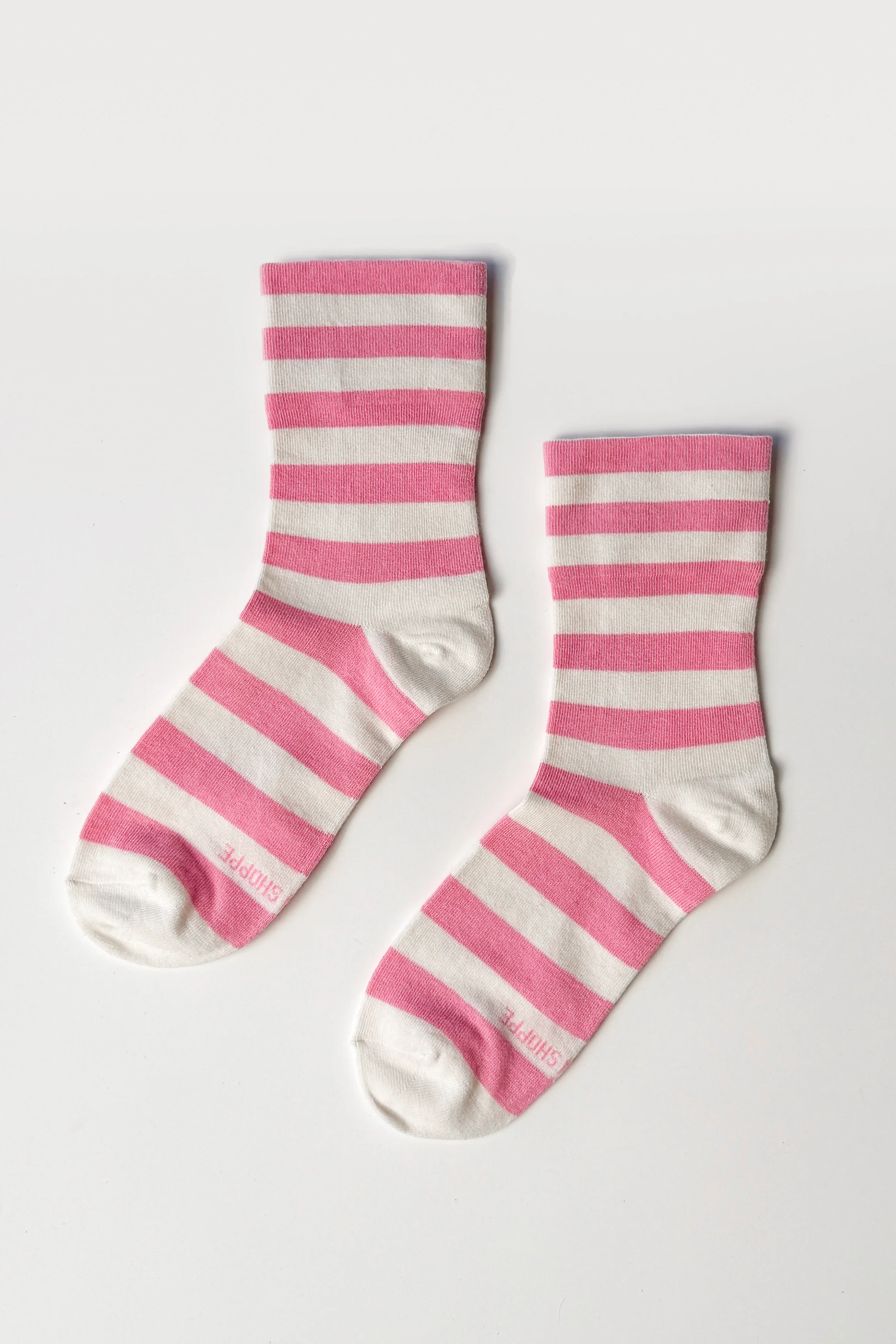 Wide Wally Socks - Wide / Rose Stripe - Image 5